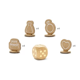 Gyerekek esküvői foglalkoztató készlet