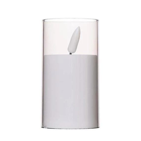 Gyertya henger LED-es 5x10 cm