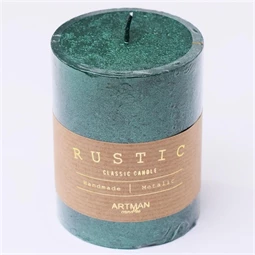Gyertya henger "Rustic" 7x9x7 cm