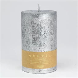 Gyertya henger, rusztikus 9x15 cm