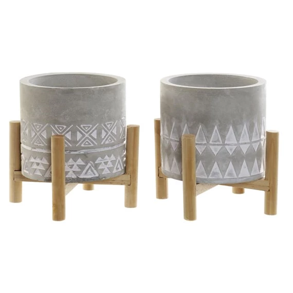 Gyertya lábakkal 10x10x12 cm 2 féle