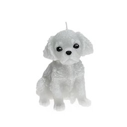 Gyertya spániel formájú 17x11 cm