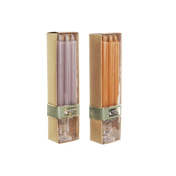 Gyertya szett 2x2x20 cm 2 féle S/4