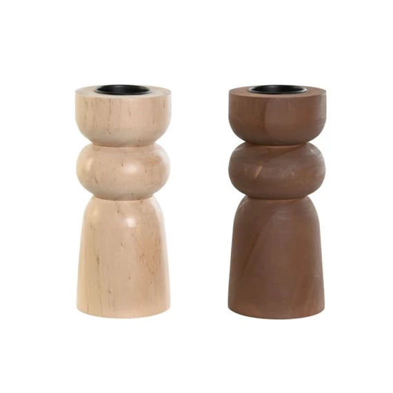 Gyertyatartó 7x7x17 cm 2 féle