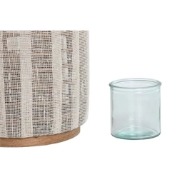 Gyertyatartó füllel 20x20x33 cm