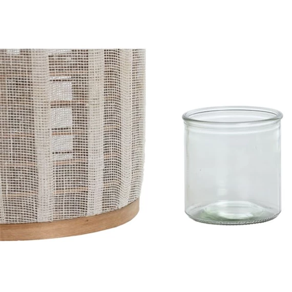 Gyertyatartó füllel 25x25x45 cm