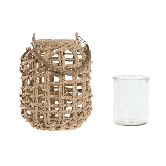 Gyertyatartó füllel 15x15x18 cm