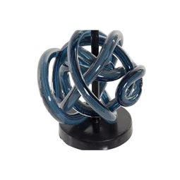 Gyertyatartó gömb 13x13x25 cm