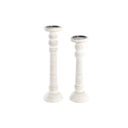 Gyertyatartó szett 15x15x53 cm S/2