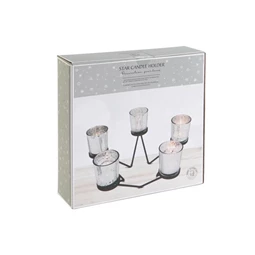 Gyertyatartó 27x27x13,5 cm