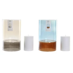 Gyertyatartó 13x13x21 cm 2 féle