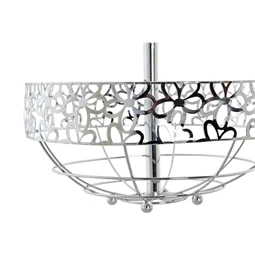 Gyümölcstartó krómozott 28x28x39 cm