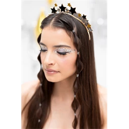 Fejpánt csillagok 17x19,5 cm mix