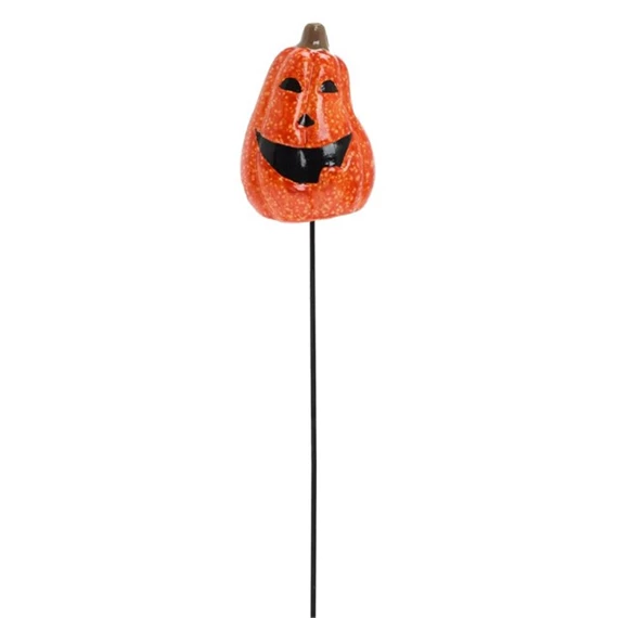 Halloween tök betűzős 4x6x3 cm