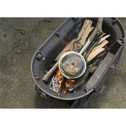 Huckleberry szabadtüzes popcorn készítő