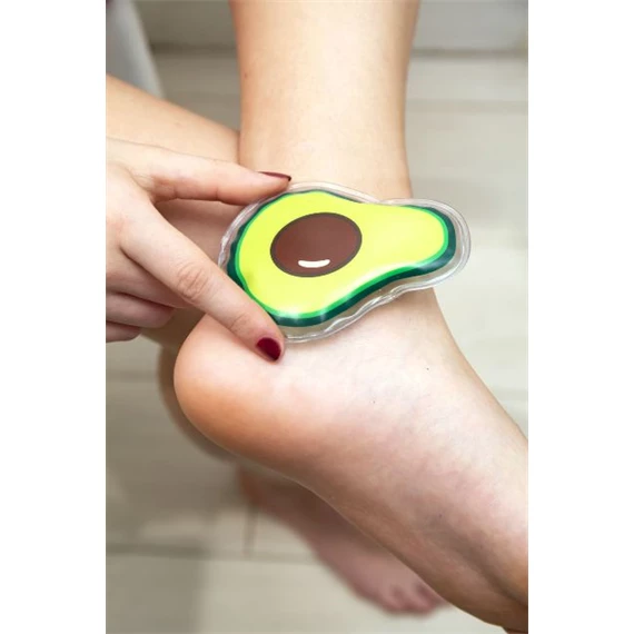 Hűtő/melegítő gélcsomag, avokádó