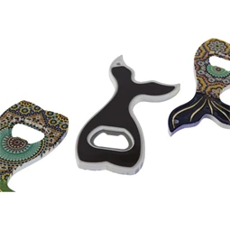 Hűtőmágnes hal 8x1x14 cm 4 féle