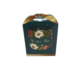 Scented candle - "Christmas Exclusive Rose," 100g, glass/paraffin