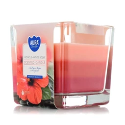 Illatgyertya, Hibiszkusz és fehérzsálya 170 g