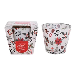 Scented candle "Magic Time" – glass, paraffin