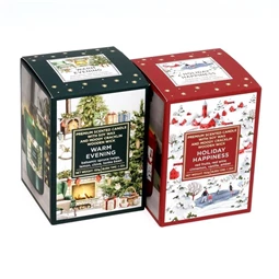 Scented candle - "Winter Time," 150g, glass/paraffin