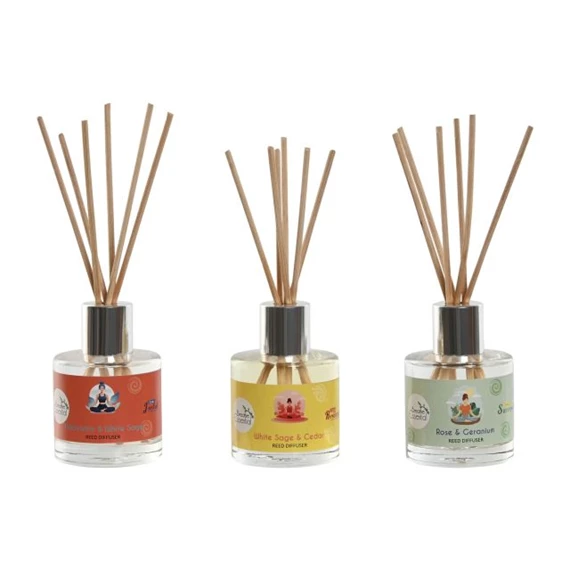 Illatosító pálcával 50 ml, motiváló 5x5x18 cm 3 féle