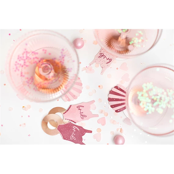 Italcímke fürdőruha és kagyló 8x5 cm mix S/10