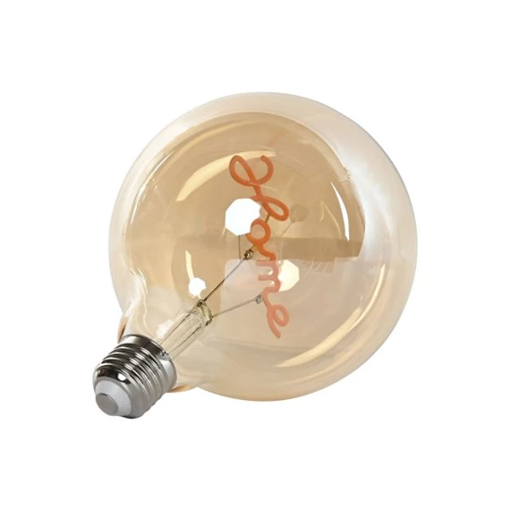 Izzó LED-es "Home" és "Love" felirattal 12,5x12,5x17 cm 2 féle