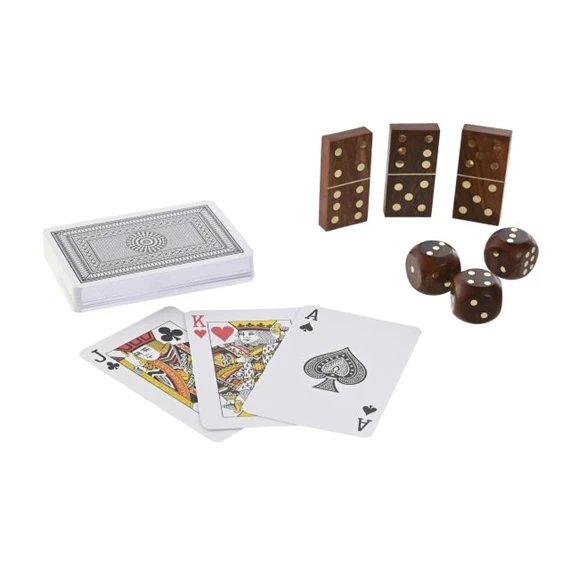 Játék szett dominó 20x15x5 cm S/4