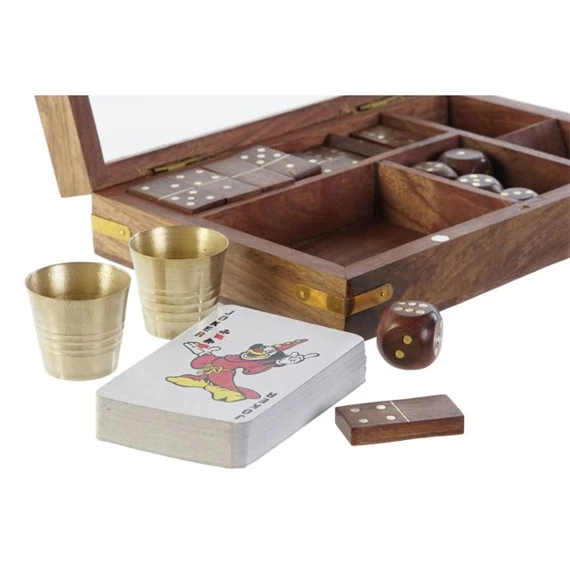 Játék szett kártya kocka 22x14x5 cm S/5