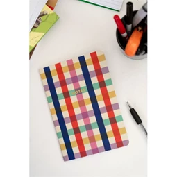 Jegyzetfüzet, absztrakt mintával, A6