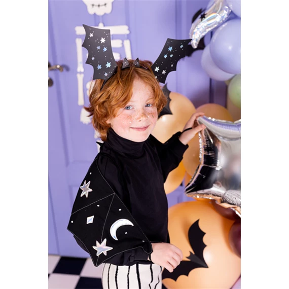 Jelmez denevérszárny fekete