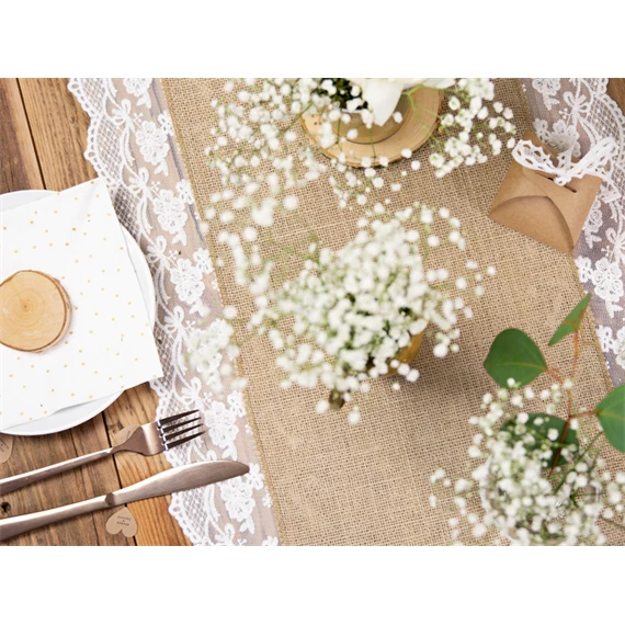 Juta asztali futó 0,28x5 m