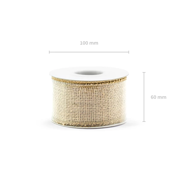 Juta szalag 5x500 cm