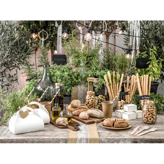 Jutaszövet székmasni csipkével 15x275 cm