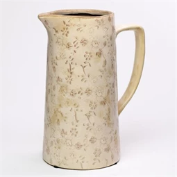 Kancsó füllel növény mintával 20,5x13,5x25,5 cm