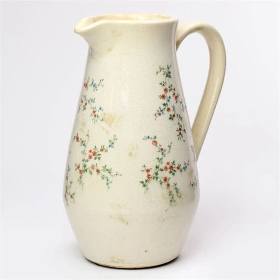 Kancsó füllel virág mintával 20x14,5x25,5 cm