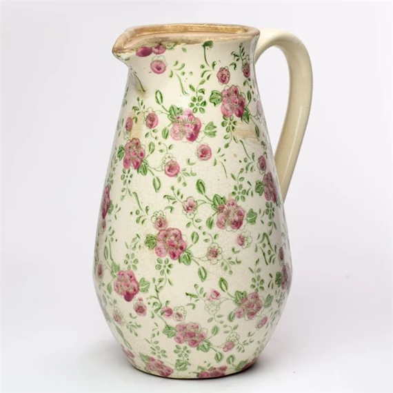 Kancsó füllel virág mintával 24x17,5x30 cm