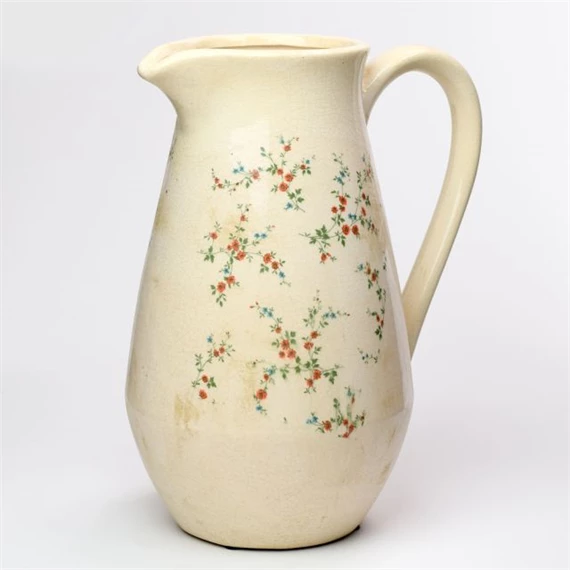 Kancsó füllel virág mintával 24x17,5x30 cm