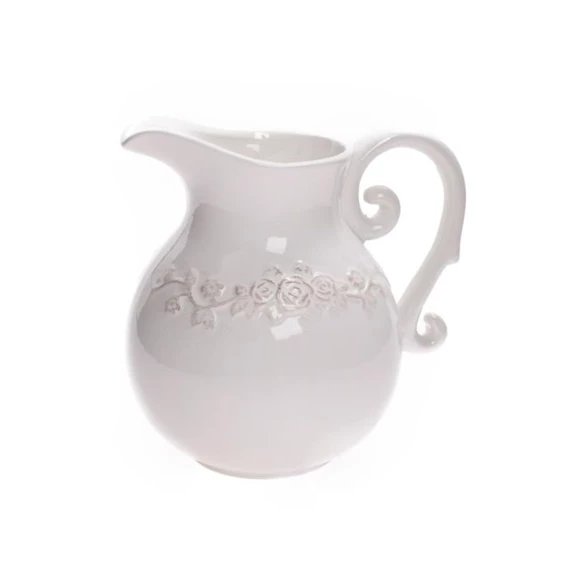 Kancsó virág mintával 19x14x8 cm