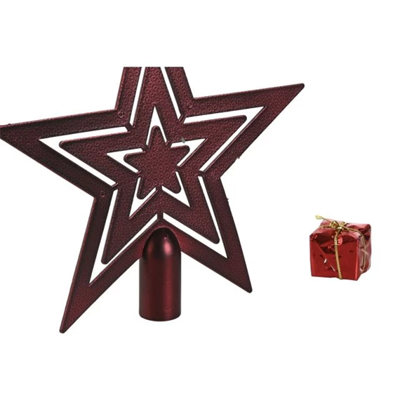 Karácsonyfa dísz szett, akasztós 41x24,5x6,5 cm S/48