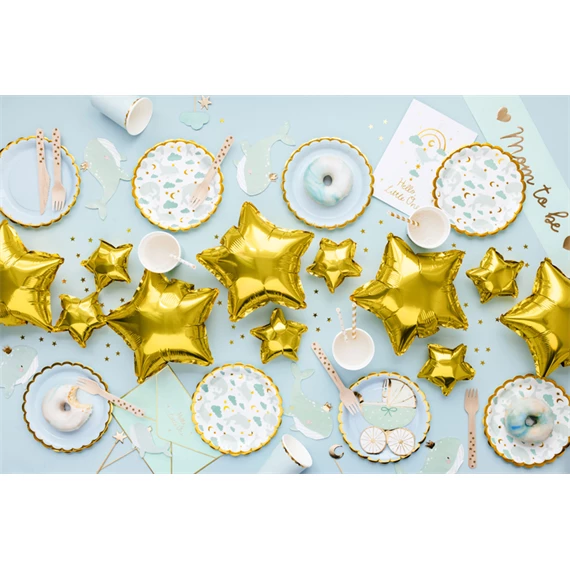 Kártya függő dekorációval bálna, világos tiffany kék, 14x20 cm