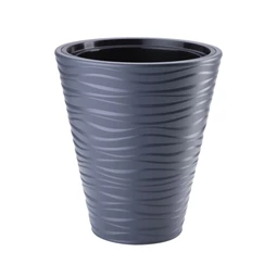 SAHARA kaspó kerek, álló, ültető betéttel 34x39 cm