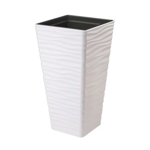 SAHARA SLIM kaspó szögletes, ültető betéttel 39x75 cm