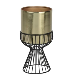 Kaspó állvánnyal 16x31 cm