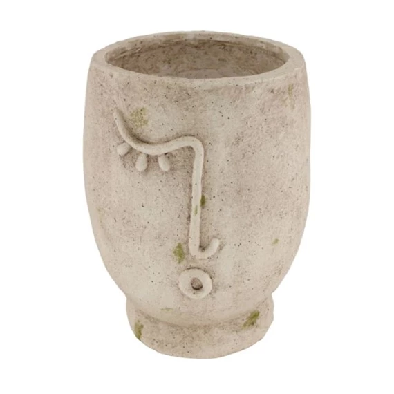 Kaspó arccal 26x26,5x33,5 cm