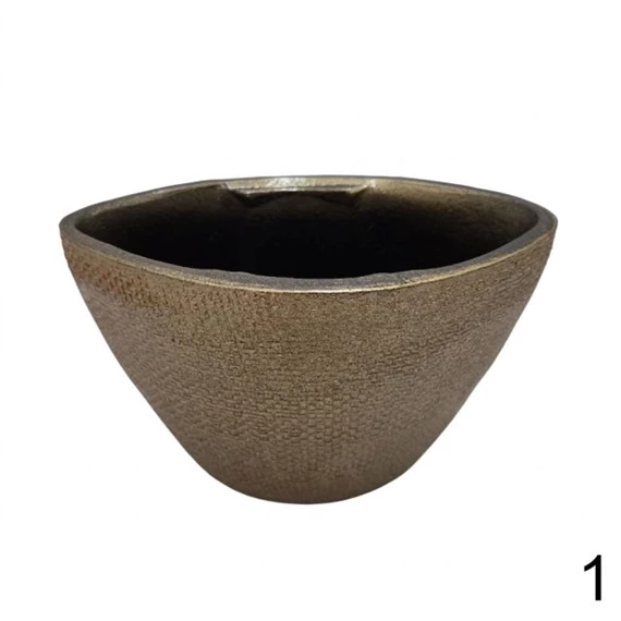 Kaspó csónak alakú 3féle 12,5x24x16 cm