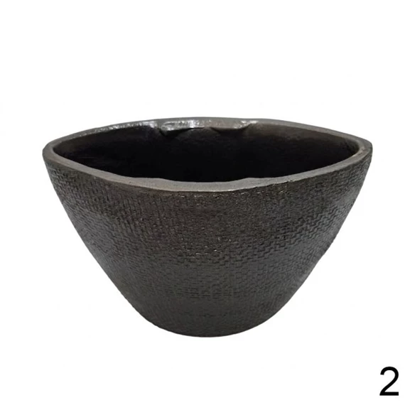 Kaspó csónak alakú 3féle 12,5x24x16 cm