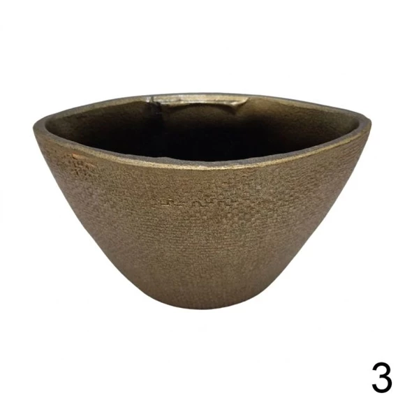 Kaspó csónak alakú 3féle 12,5x24x16 cm