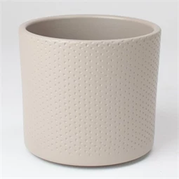 Kaspó dombor mintával 12,5x13,5 cm 5féle